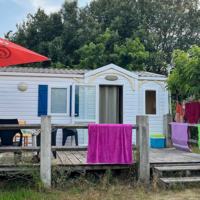 Nos mobil-homes avec terrasse
