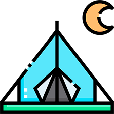 Camping - Les emplacements
