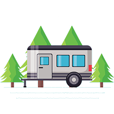 mobilehome - Les emplacements