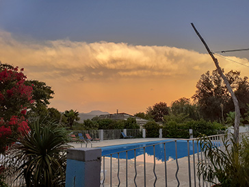 Piscine du camping Santa Barbara à Corte - Corse